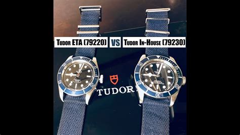 Tudor Heritage Black Bay 79220 (ETA) vs 79230 (In